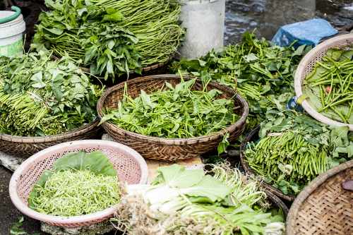Bayam dan kangkung